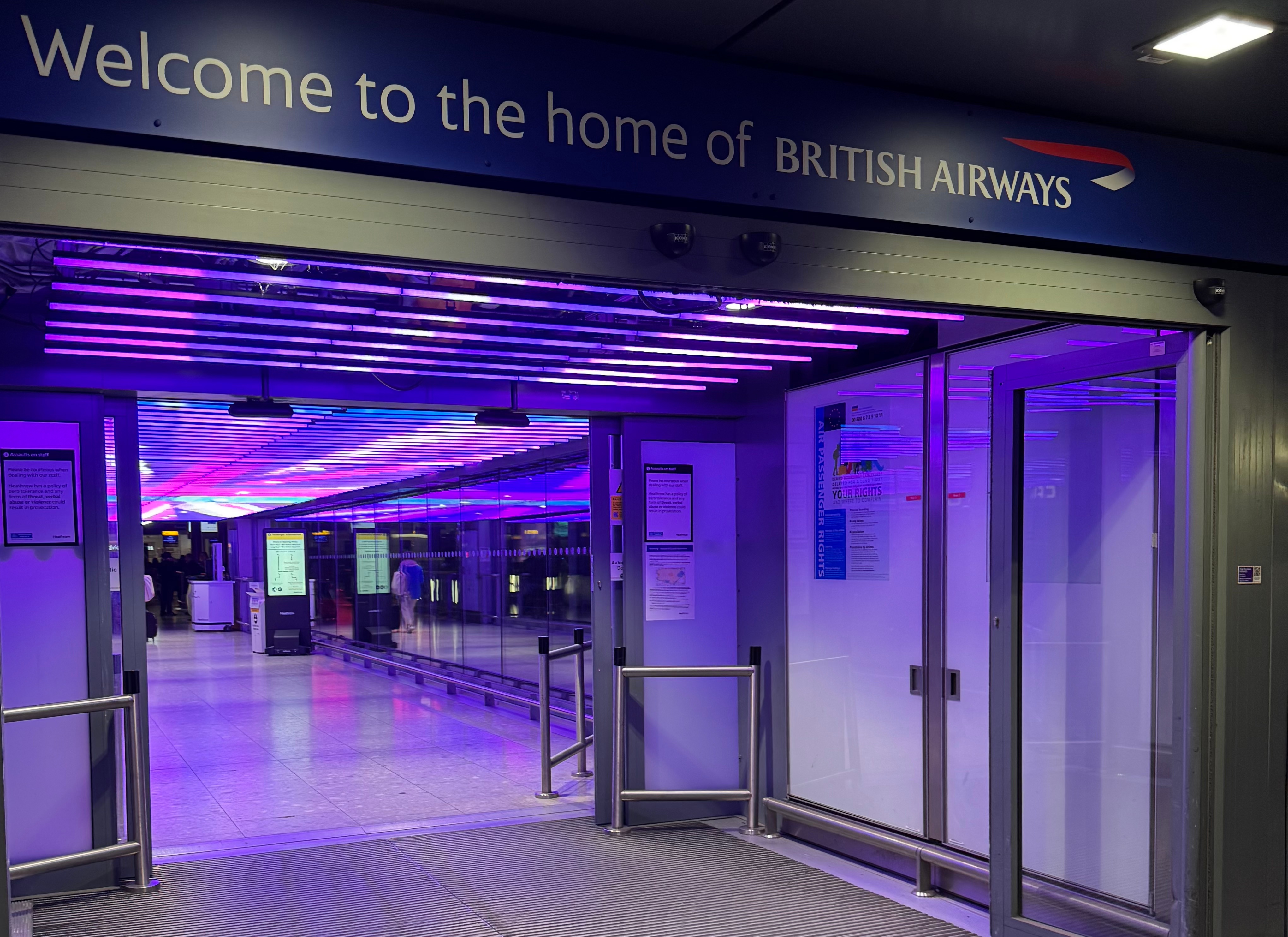Heathrow T5 BA Departure Lounges